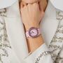 Philipp Plein Damen Uhr Analog Quarz $PECTRE LADY Pink PWTAA0123 Silikon