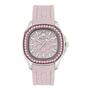 Philipp Plein Damen Uhr Analog Quarz $PECTRE LADY Pink PWTAA0123 Silikon