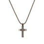 s.Oliver Jewel Kinder und Jugendliche Kette Edelstahl Jungen Kreuz 2035807