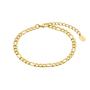 s.Oliver Jewel Damen Fusskette Edelstahl gold 2035815