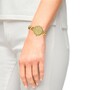 s.Oliver Damen Uhr Armbanduhr Edelstahl gold 2033522