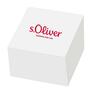 s.Oliver Damen Uhr Armbanduhr Chronograph Edelstahl Silber 2033556