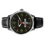 Aristo Herren Messerschmitt Uhr Boxer-Uhr ME-Boxer-RS Leder