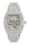 Philipp Plein Herren Uhr Automatik THE SKELETON ECOCERAMIC PWVBA0123 Silikon
