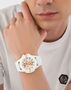 Philipp Plein Herren Uhr Analog Quarz THE $KULL ECOCERAMIC PWUBA0123 Silikon
