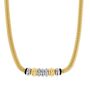 s.Oliver Jewel Damen Kette Halskette Edelstahl IP Gold 2036834