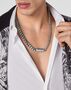 Philipp Plein Herren Kette Halskette Edelstahl silberfarben GOTHIC TAG PJTEA05NU