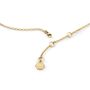 Philipp Plein Damen Kette Halskette Edelstahl IP Gold RHAPSODY PJ8EA05NU