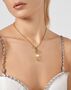 Philipp Plein Damen Kette Halskette Edelstahl IP Gold RHAPSODY PJ8EA05NU