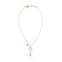 Philipp Plein Damen Kette Halskette Edelstahl IP Gold RHAPSODY PJ8EA05NU