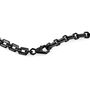 Philipp Plein Herren Kette Halskette Edelstahl IP Black PLEIN ICON CHAIN PJ9EA12NU