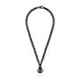 Philipp Plein Herren Kette Halskette Edelstahl IP Black PLEIN ICON CHAIN PJ9EA12NU