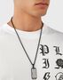 Philipp Plein Herren Kette Halskette Edelstahl IP Black $KULL BONES PJWEA09NU
