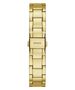 Guess Damen Uhr Armbanduhr QUATTRO CLEAR GW0300L2 Edelstahl gold