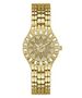 Guess Damen Uhr Armbanduhr FIREWORK GW0602L2 Edelstahl gold