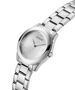 Guess Damen Uhr Armbanduhr CUBED GW0606L1 Edelstahl silber 