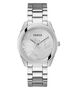 Guess Damen Uhr Armbanduhr CUBED GW0606L1 Edelstahl silber 