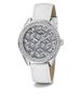 Guess Damen Uhr Armbanduhr G GLOSS GW0608L1 Leder