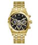 Guess Herren Uhr Armbanduhr Multifunktion CONTINENTAL GW0260G2 Edelstahl gold