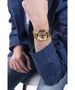Guess Herren Uhr Armbanduhr Multifunktion CONTINENTAL GW0260G4 Edelstahl gold