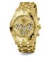 Guess Herren Uhr Armbanduhr Multifunktion CONTINENTAL GW0260G4 Edelstahl gold