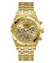Guess Herren Uhr Armbanduhr Multifunktion CONTINENTAL GW0260G4 Edelstahl gold