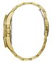 Guess Herren Uhr Armbanduhr FRONTIER W0799G2 Edelstahl gold
