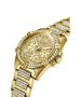 Guess Herren Uhr Armbanduhr FRONTIER W0799G2 Edelstahl gold