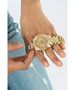 Guess Damen Uhr Armbanduhr LADY FRONTIER W1156L2 Edelstahl gold