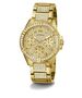 Guess Damen Uhr Armbanduhr LADY FRONTIER W1156L2 Edelstahl gold