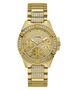 Guess Damen Uhr Armbanduhr LADY FRONTIER W1156L2 Edelstahl gold