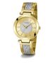 Guess Damen Uhr Armbanduhr AURORA W1288L2 Edelstahl gold