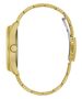 Guess Herren Uhr Armbanduhr ZEN GW0707G3 Edelstahl gold