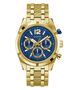 Guess Herren Uhr Armbanduhr RESISTANCE GW0714G2 Edelstahl gold
