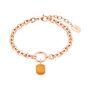 s.Oliver Jewel Damen Armband Armkette Edelstahl IP Rose 2037971