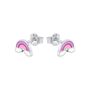 Prinzessin Lillifee Kinder Ohrringe Ohrstecker Silber Regenbogen 2037895