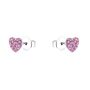 Prinzessin Lillifee Kinder Ohrringe Ohrstecker Silber Preciosa Herz 2036979