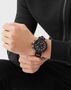 Plein Sport Herren Uhr Chronograph Analog Quarz WARRIOR TECH PS6BA0324 Silikon
