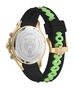 Plein Sport Herren Uhr Chronograph Analog Quarz WARRIOR TECH PS6BA0424 Silikon