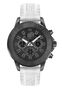Plein Sport Herren Uhr Chronograph Analog Quarz GLAM CHRONO PSMEA0324 Silikon