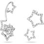 Swarovski Damen Ohrringe Ohrspange Set 3-teilig  Kristalle Stella 5617757