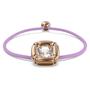Swarovski Damen Armband Violett Textil Dulcis Kristall 5617983