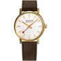 Mondaine Herren Uhr Classic Armbanduhr 40 mm MSE.40112.LGV Leder 