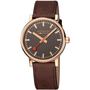 Mondaine Herren Uhr Classic Armbanduhr 40 mm MSE.40181.LG Leder 