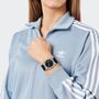 Adidas Unisex Uhr CITY TECH THIN Silikon schwarz AOFH24002