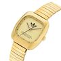 Adidas Unisex Uhr RETRO WAVE ONE Edelstahl gold AOSY24024