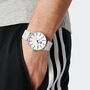 Adidas Unisex Uhr CODE ONE Silikon wei AOSY24046