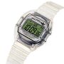 Adidas Unisex Uhr DIGITAL TWO CRYSTAL Kunststoff Transparent AOST24061
