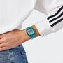 Adidas Unisex Uhr DIGITAL TWO CRYSTAL Kunststoff blau AOST24065