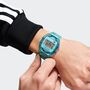 Adidas Unisex Uhr DIGITAL TWO CRYSTAL Kunststoff blau AOST24065
